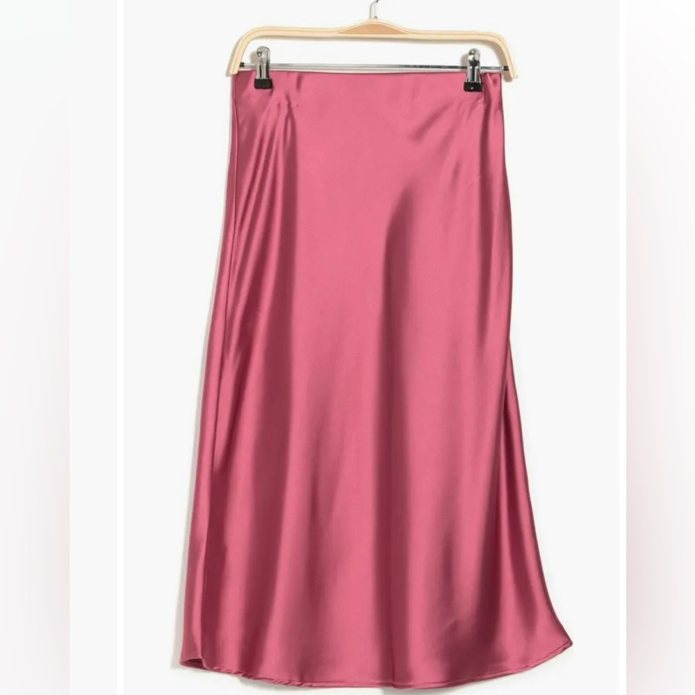Nwot Renee C. Raspberry Slip Skirt - image 3